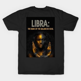 Libra black T-Shirt